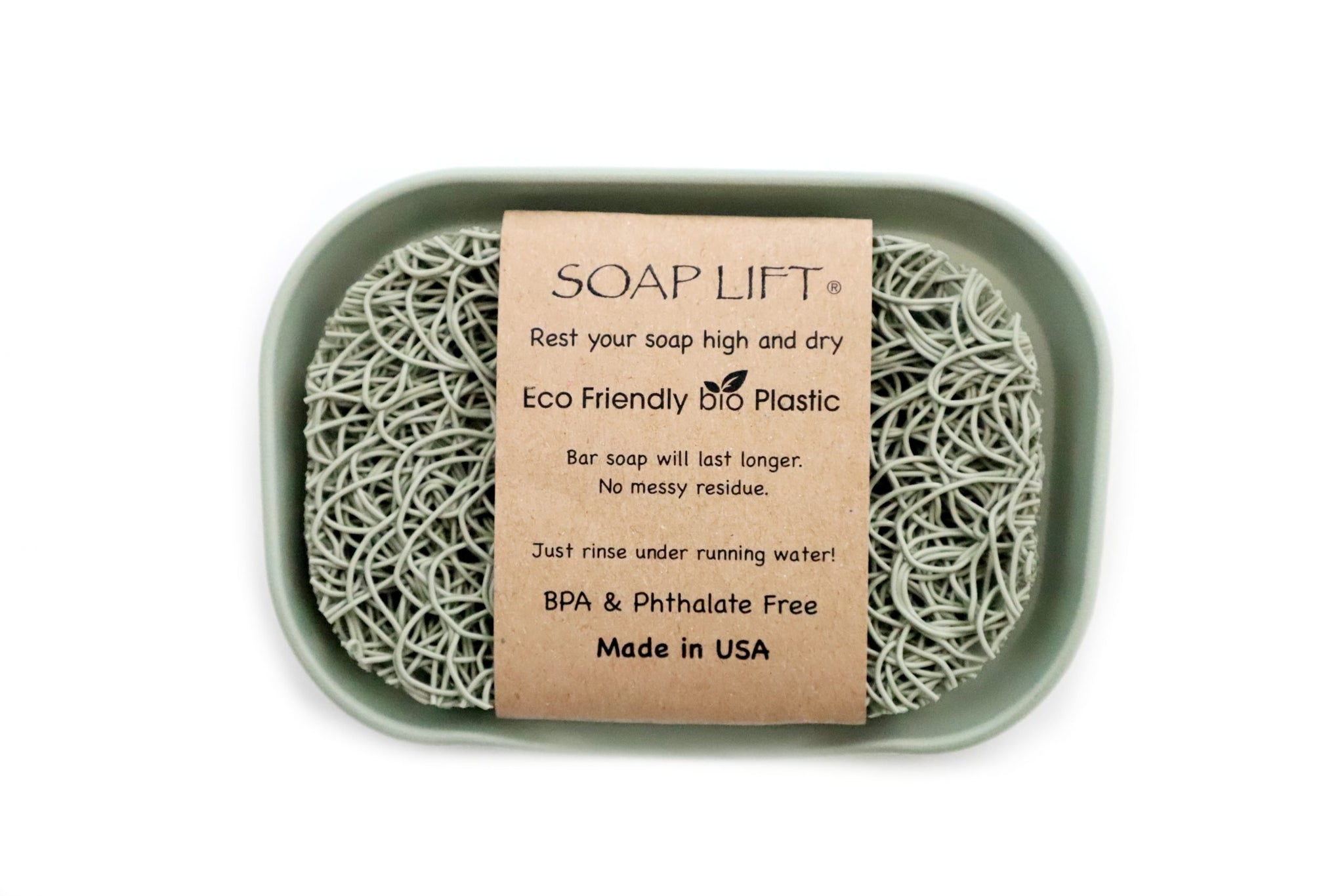 Sustainable Kitchen Bundle: Solid Dish Soap, Waterfall Soap Dish, Sisa